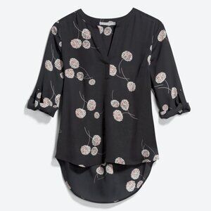Daniel Rainn Koda Split Neck Blouse